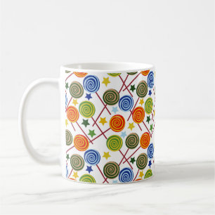 Candy pattern Lollies pattern lollipop 61 Coffee Mug