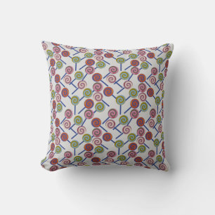 Candy pattern Lollies pattern lollipop 8 Cushion