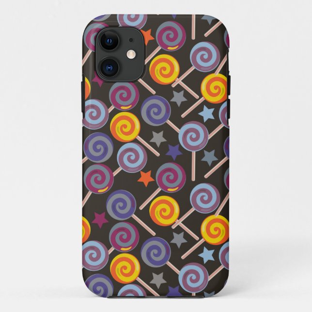 Candy pattern | Lollies pattern | lollipop 9 Case-Mate iPhone Case (Back)
