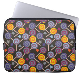Candy pattern Lollies pattern lollipop 9 Laptop Sleeve