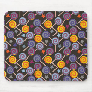 Candy pattern Lollies pattern lollipop 9 Mouse Pad
