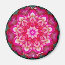 CANDY ~ Personalized Miniature Rose Fractal ~ 