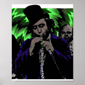 Candy Piccolo Player — Surreal Candy Art Poster