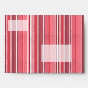 Candy Pink Stripes Envelope