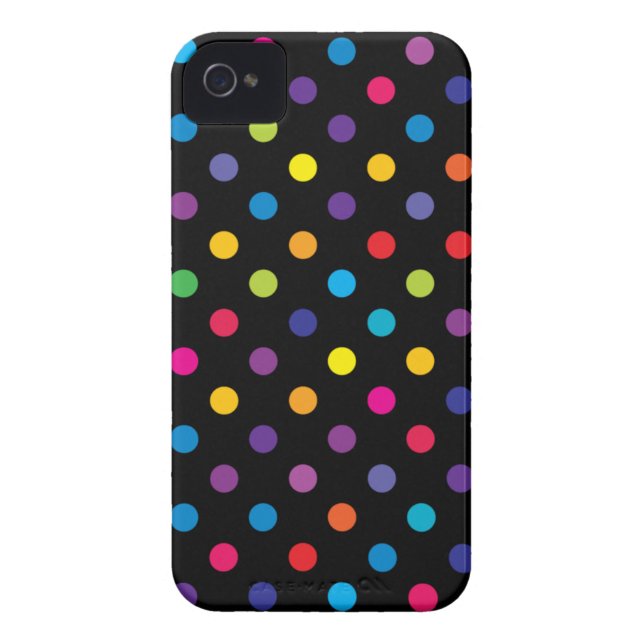 Candy Polka Dot Iphone 4/4S Case (Back)