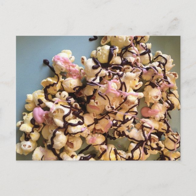 Candy Popcorn Postcard (Front)