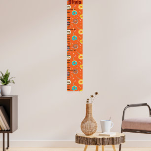 Candy Print Cute Baby Growth Chart
