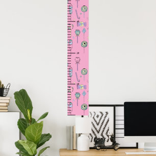 Candy Print Cute  Baby  Growth Chart