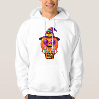 Candy Pumpkin Trick or Treat Hoodie