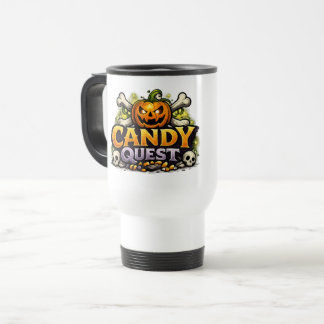 Candy Quest App 'Knock' Logo Travel Mug
