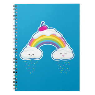 Candy Rainbow Spiral Notebook