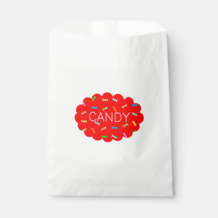 CANDY (Red) Favour Bags