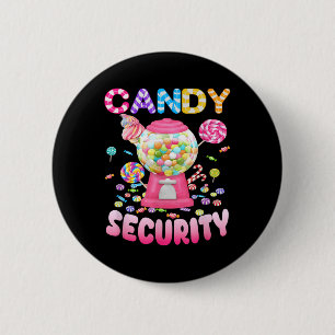 Candy-security Candyland Costume Kids Teens Adult  6 Cm Round Badge