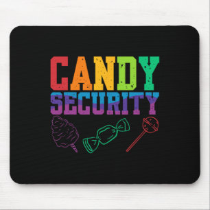 Candy Security Candyland Halloween Costume Kids Te Mouse Pad