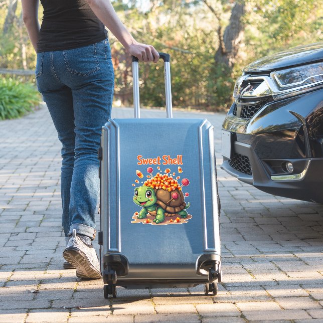 Candy Shell Turtle (Suitcase Insitu)