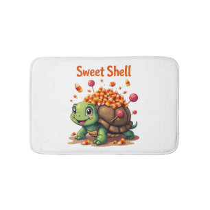 Candy Shell Turtle Bath Mat