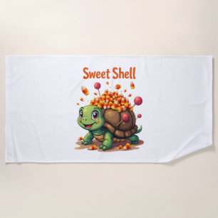 Candy Shell Turtle Beach Towel