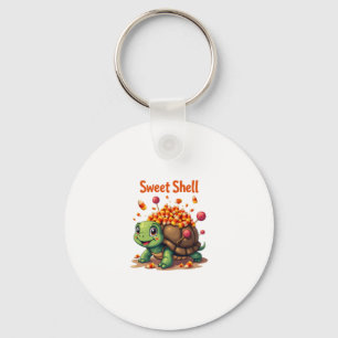 Candy Shell Turtle Key Ring