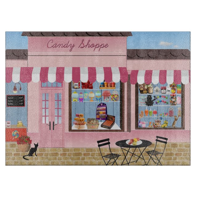 Candy Shop Cutting Board (Front)