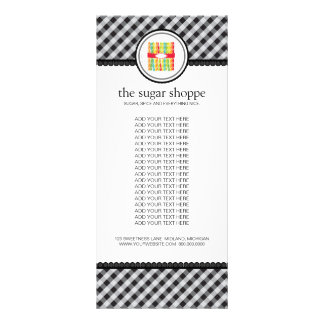 Candy Shop Product Rack Cards