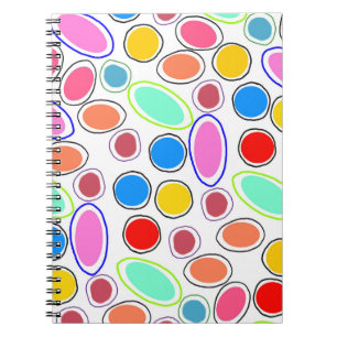 Candy Spots Spiral Notebook