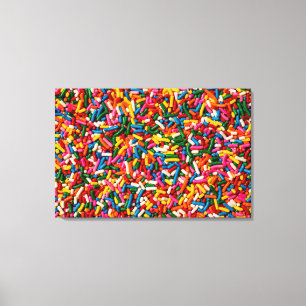 Candy Sprinkles 2 Canvas Print