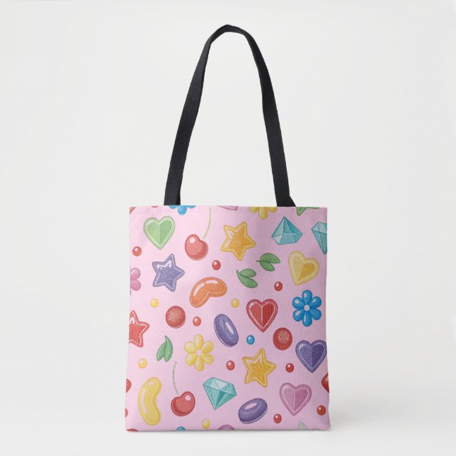 “Candy Star Tote Bag  (Front)