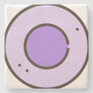 candy stone coaster