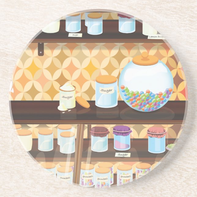 Candy Store Coaster (Front)