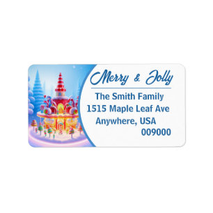 Candy Store - Return Address Label