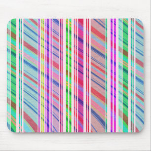 Candy Stripe Mouse Pad