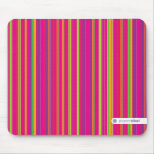 Candy striped mousepad
