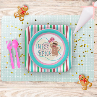 Candy Stripes Accent Plate