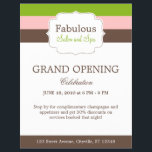 Candy Stripes Flyer Template<br><div class="desc">Colourful and professionally chic, these Candy Stripes business stationery set is sure to create a lasting impression to all of your clients. Matching stationery set available at berryberrysweet.com</div>