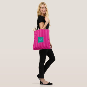 Candy Stripes in Cerice Pink > Trendy Totes