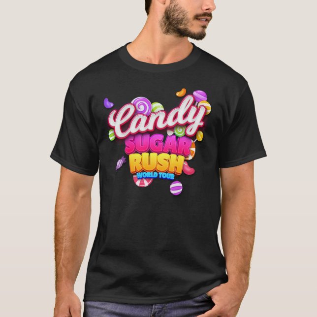 Candy Sugar Rush World Tour Classic T-Shirt (Front)