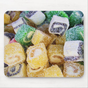 Candy Sweets Dessert Peace Love Party Destiny Mouse Pad