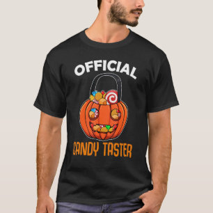 Candy Taster Pumpkin Sweets Cute T-Shirt