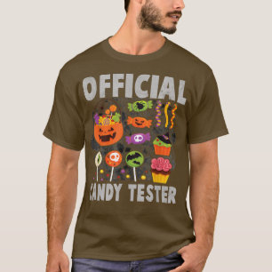 Candy Tester Lollipop Sweets Funny Halloween Kids  T-Shirt