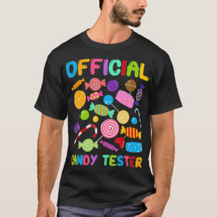 Candy Tester Lollipop Sweets Halloween Kids T-Shirt