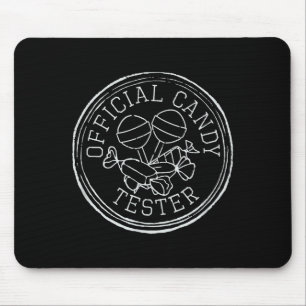 Candy Tester, Retro Candy Lovers Mouse Pad