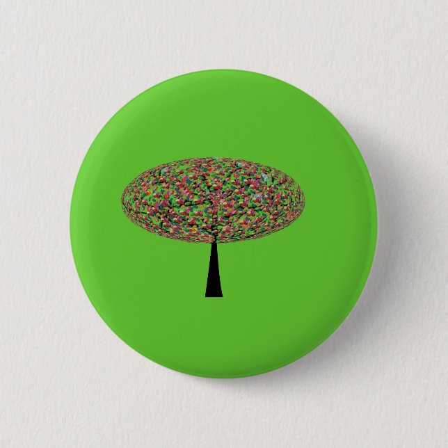 Candy Tree 6 Cm Round Badge (Front)