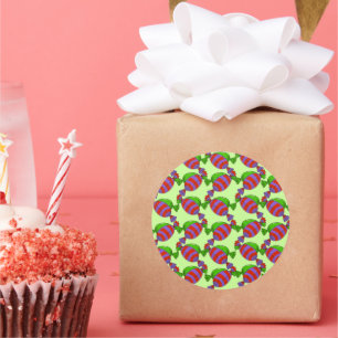 Candy Tree - Customised Classic Round Sticker