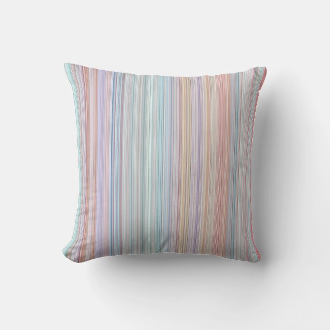 Candy Vertical Stripes Cushion (Front)