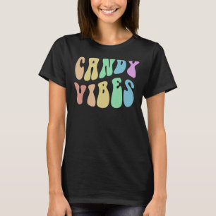 CANDY VIBES Halloween Security Groovy Trick Treat T-Shirt