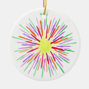 Candy Waters Autism Artist Ceramic Tree Decoration
