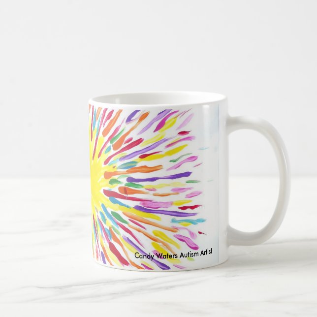 Candy Waters Autism Artist Coffee Mug (Right)