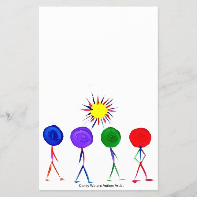 Candy Waters Autism Artist Flyer (Front)