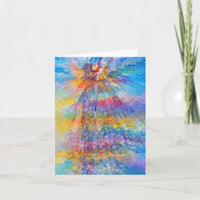 Candy Waters Autism Artist Holiday Card (Front)