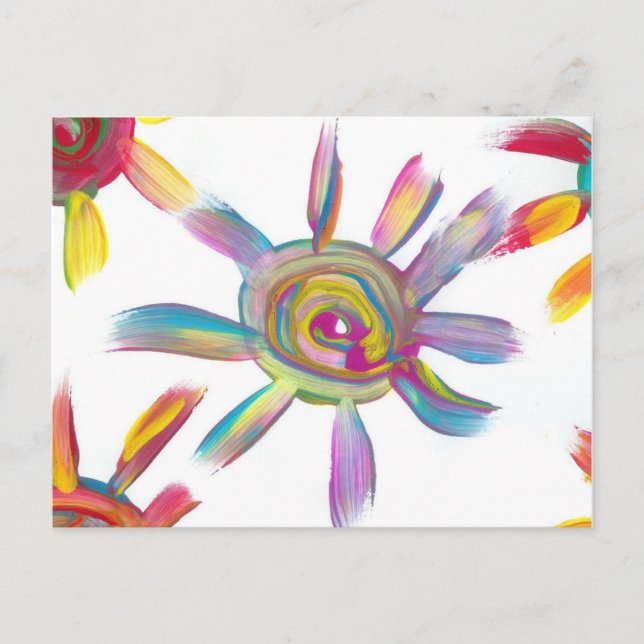 Candy Waters Autism Artist Postcard (Front)